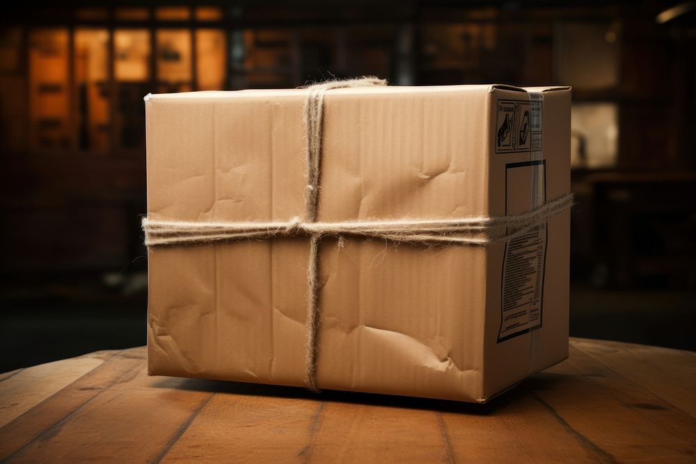 Cardboard package carton box. AI generated Image by rawpixel.