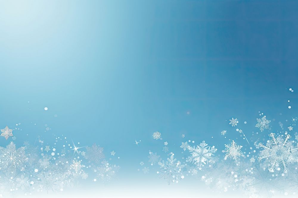 New year theme backgrounds snowflake blue. AI generated Image by rawpixel.