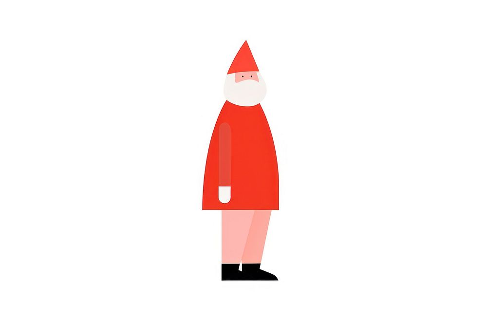 Santa claus white background celebration | Premium Photo Illustration