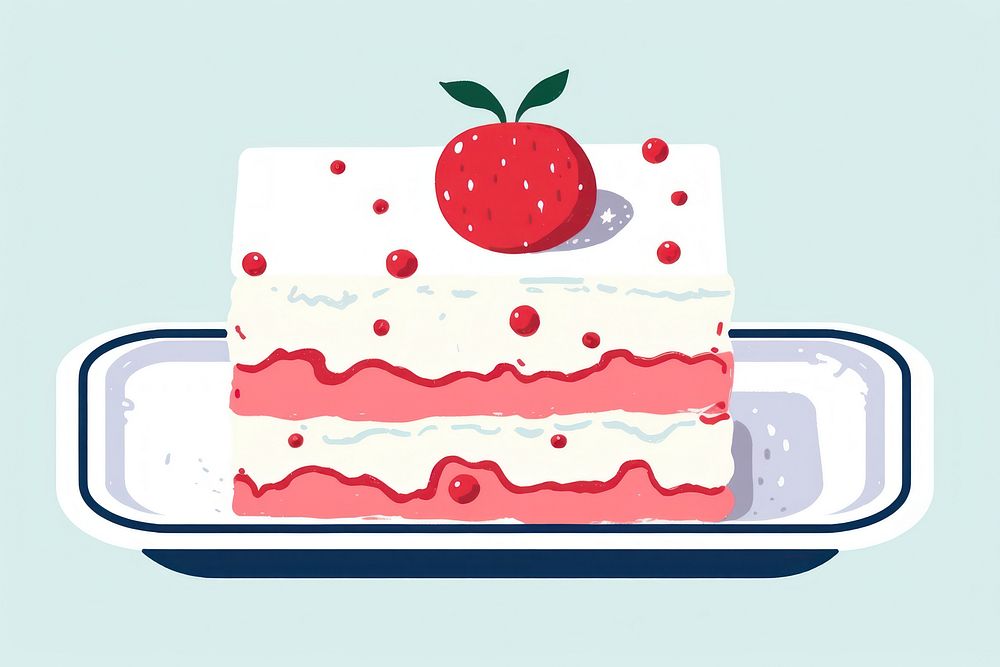 Christmas food strawberry dessert fruit. AI generated Image by rawpixel.