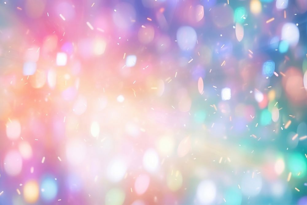 Prism light bokeh backgrounds confetti glitter