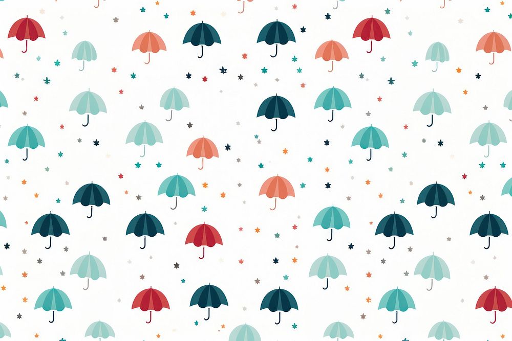 Umbrella pattern backgrounds paper. AI generated Image by rawpixel.