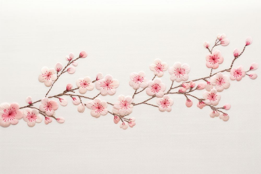 Little Cherry blossom flower cherry plant. AI generated Image by rawpixel.