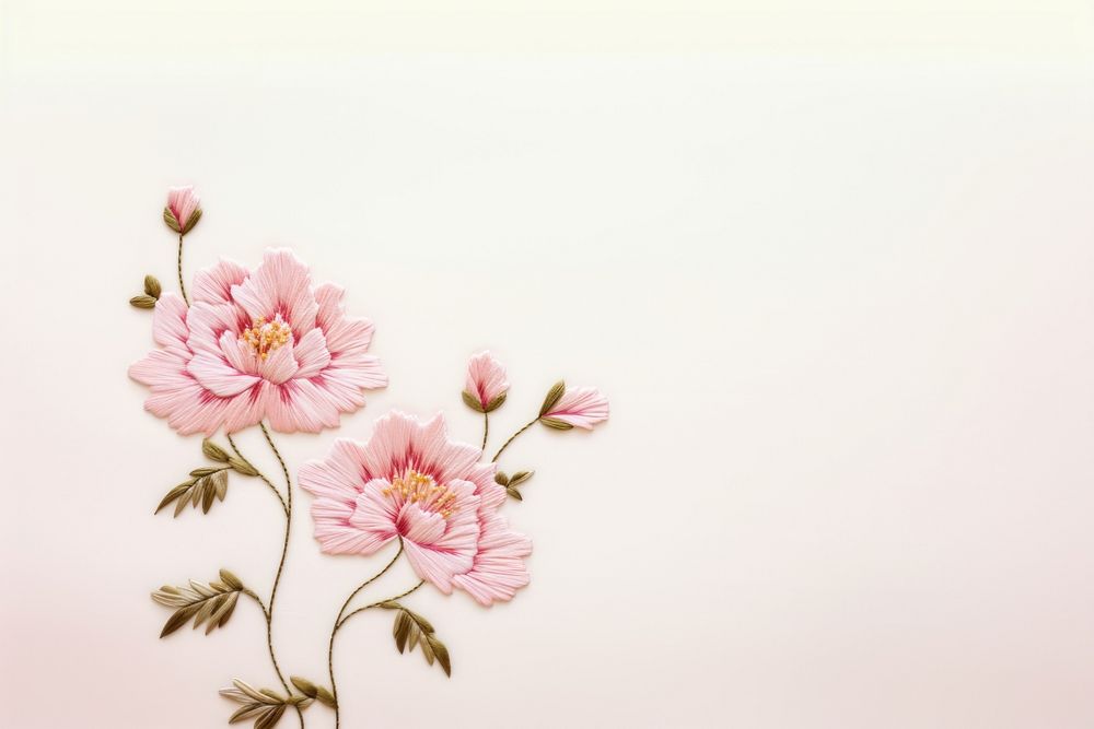 Little Peony pattern blossom flower. AI generated Image by rawpixel.