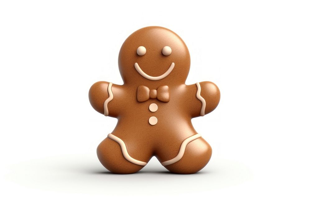 Gingerbread man gingerbread cookie food. AI generated Image by rawpixel.