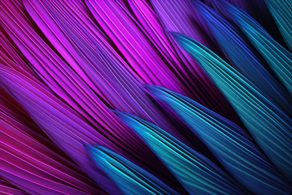 Palm leaf pattern purple lightweight. AI generated Image by rawpixel.