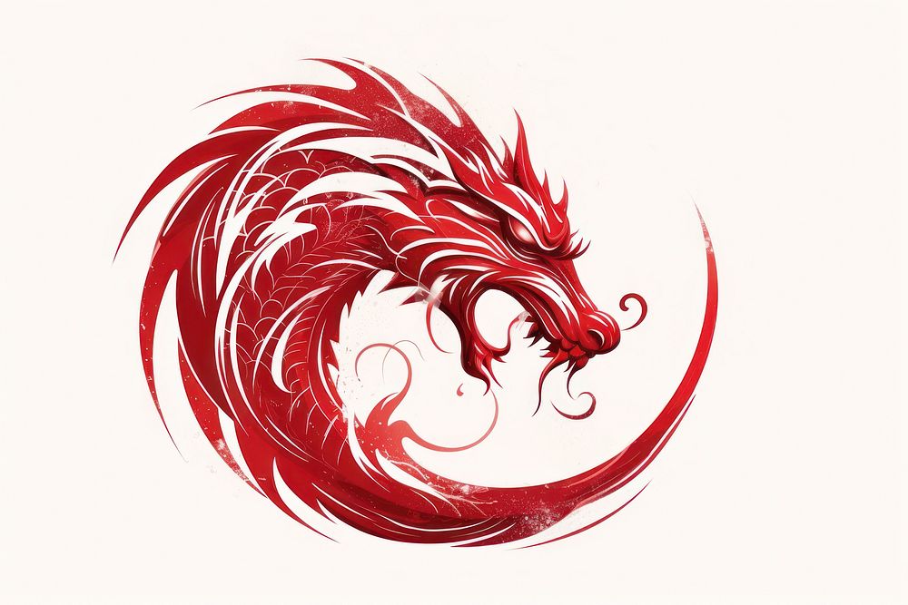 Dragon creativity cartoon drawing. AI generated Image by rawpixel.
