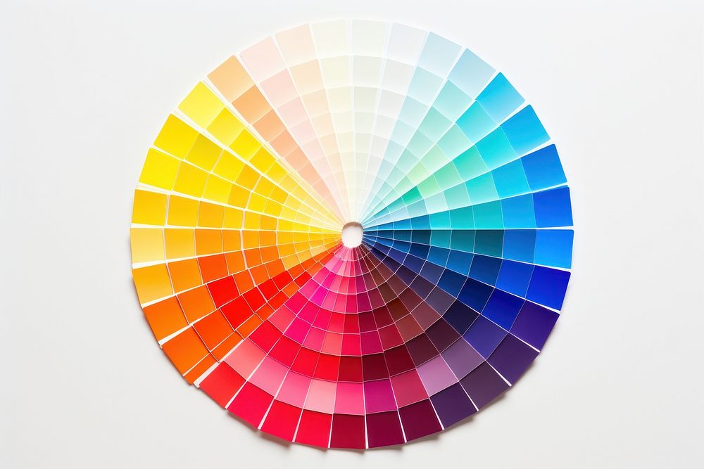 Designer color chart spectrum backgrounds white background creativity. AI generated Image by rawpixel.