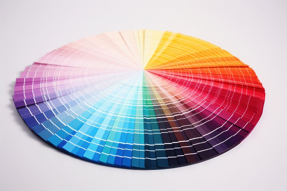 Designer color chart spectrum creativity technology abstract. AI generated Image by rawpixel.