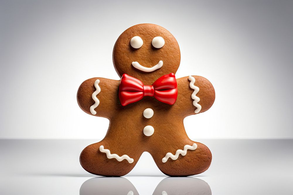 Gingerbread dessert cookie food. AI generated Image by rawpixel.