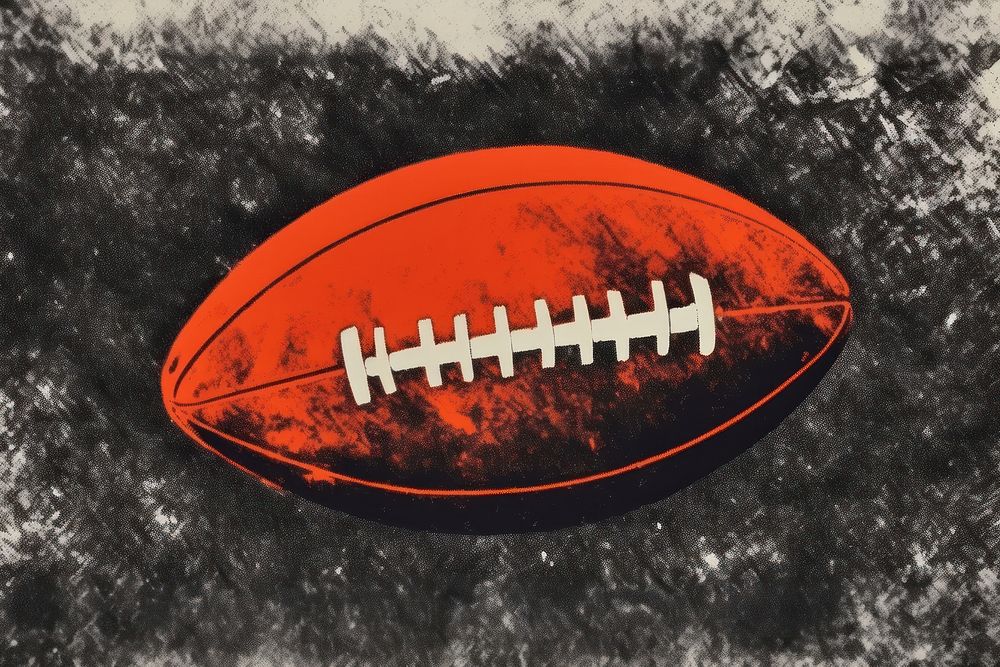 Football sports red competition. AI generated Image by rawpixel.