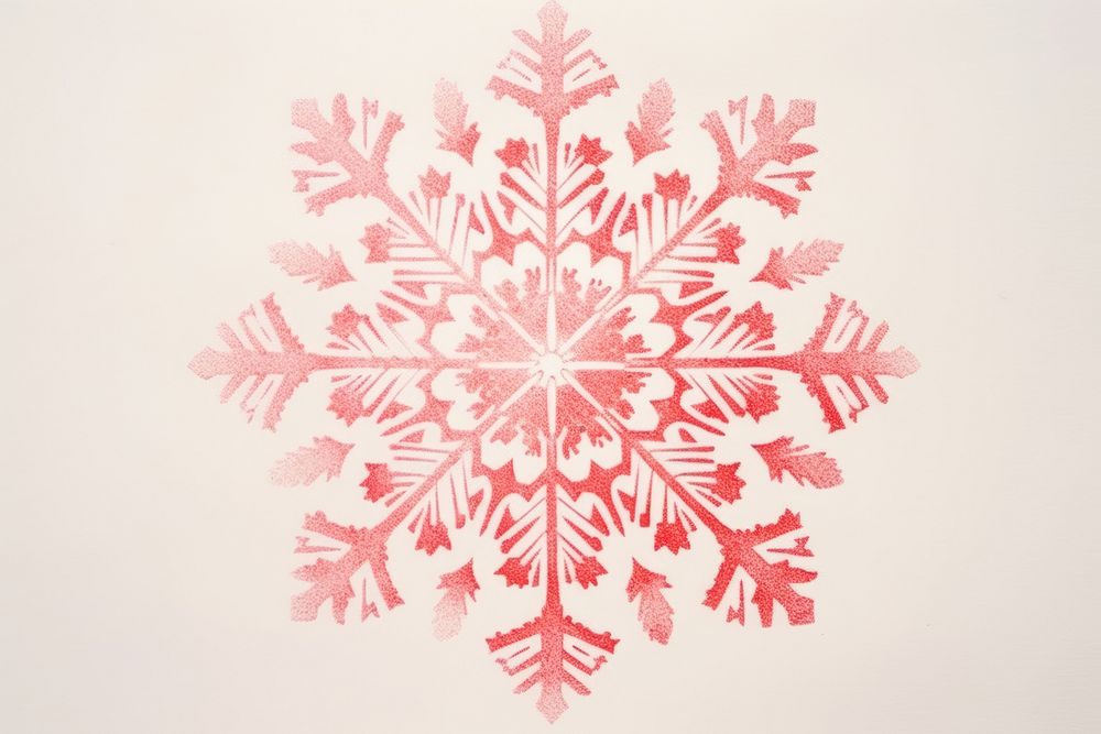 Snowflake backgrounds red celebration. AI generated Image by rawpixel.