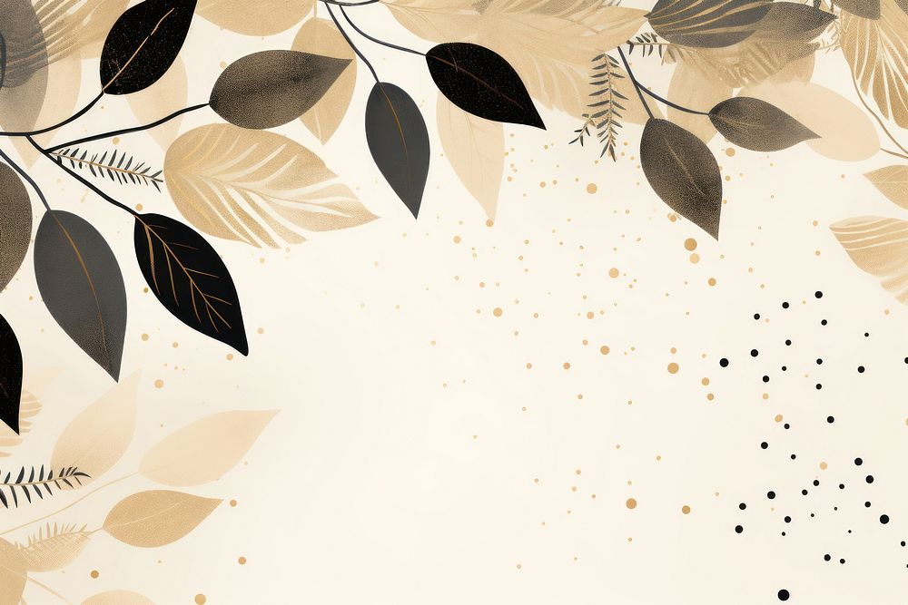 Leaf pattern backgrounds outdoors. AI generated Image by rawpixel.