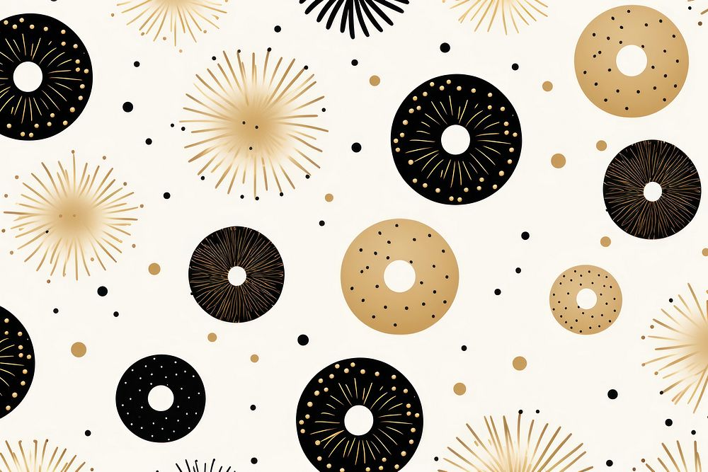 Circle pattern backgrounds repetition. AI generated Image by rawpixel.