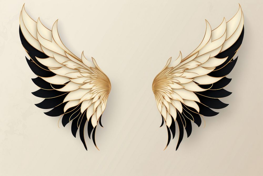 Wings pattern accessories creativity. AI generated Image by rawpixel.