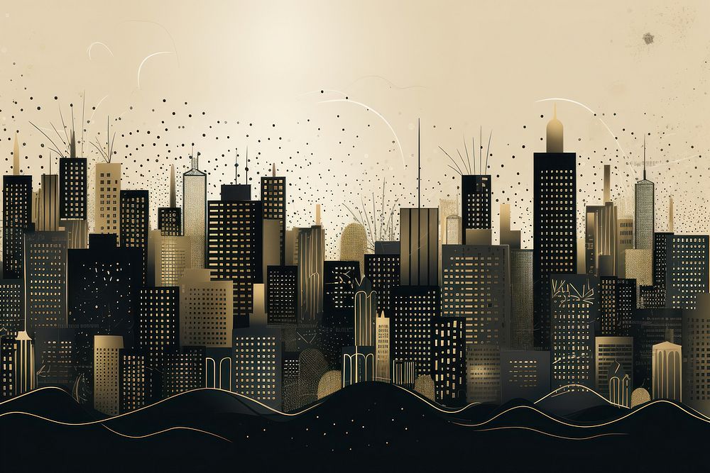 Cityscape architecture backgrounds metropolis. AI generated Image by rawpixel.