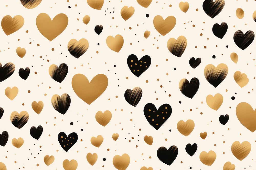 Heart pattern backgrounds abstract. AI generated Image by rawpixel.