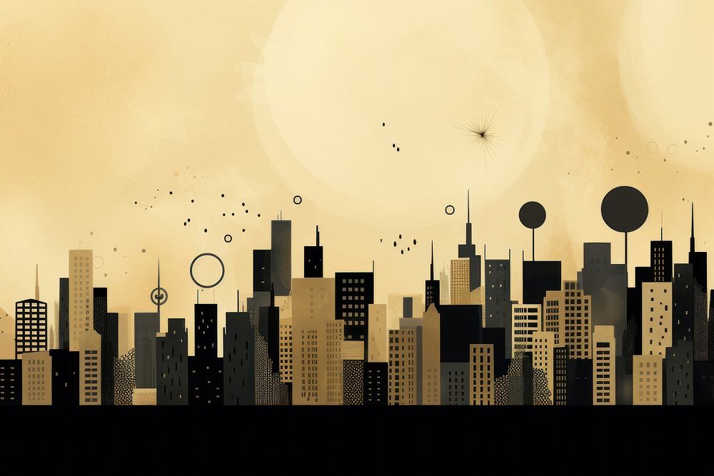 Cityscape architecture backgrounds building. AI generated Image by rawpixel.
