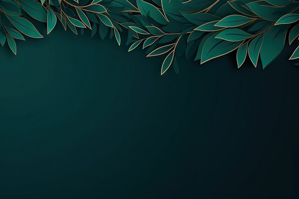 Christmas border green backgrounds pattern. AI generated Image by rawpixel.
