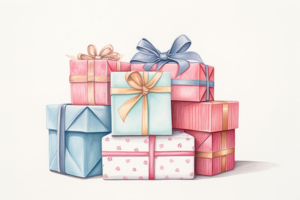 Christmas gift celebration anniversary decoration. AI generated Image by rawpixel.