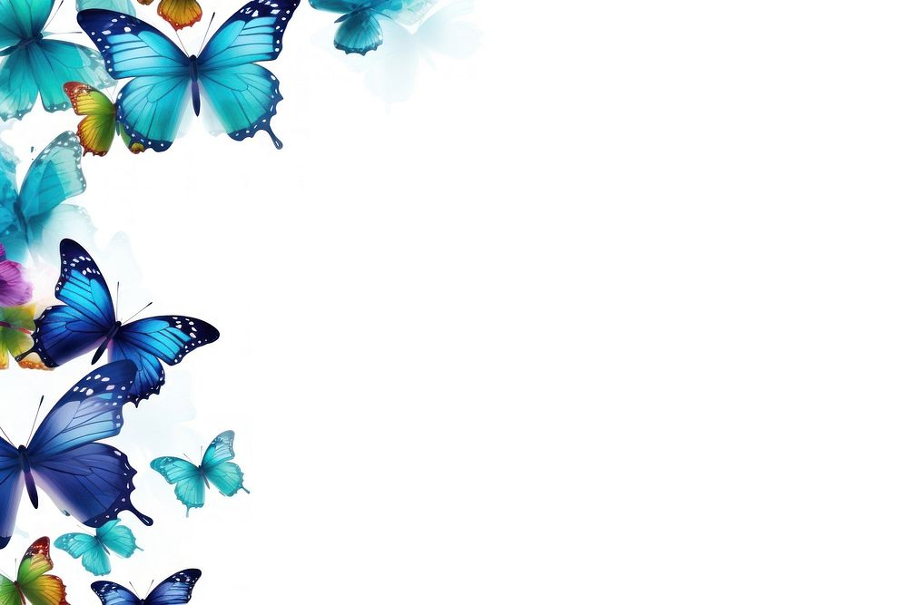 Butterflies butterfly outdoors pattern. AI generated Image by rawpixel.