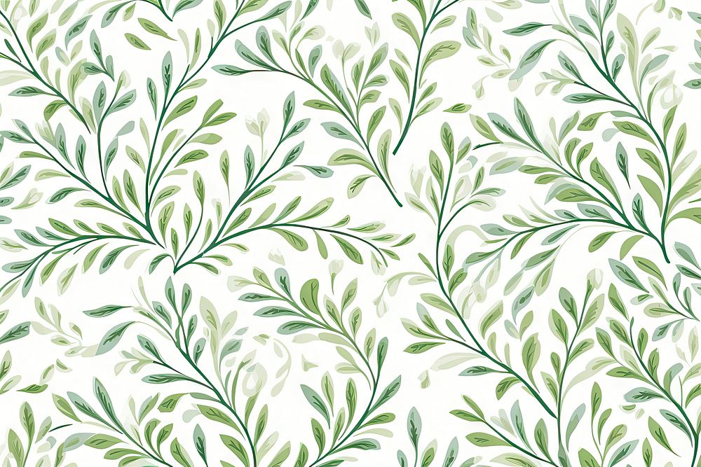 Pattern backgrounds branch green. AI generated Image by rawpixel.