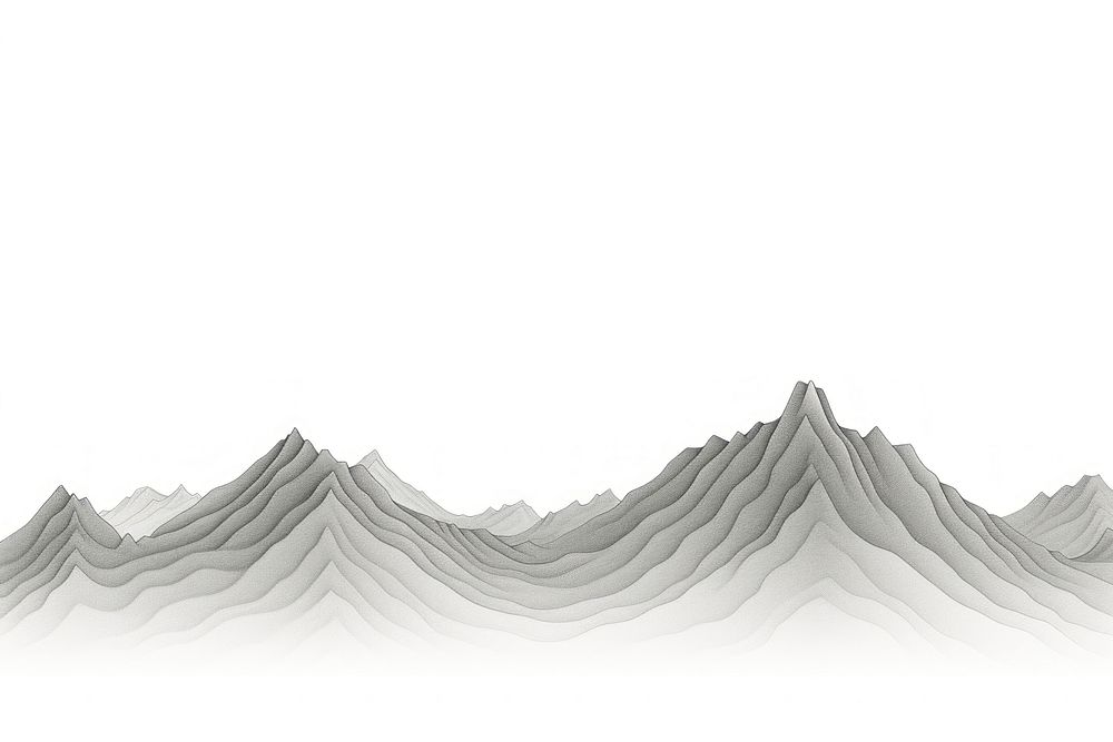 Fold mountain backgrounds drawing nature. AI generated Image by rawpixel.