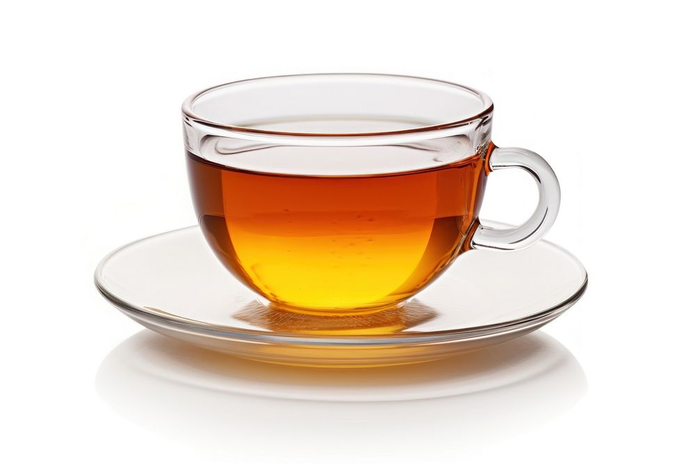 Cup tea saucer glass. AI generated Image by rawpixel.