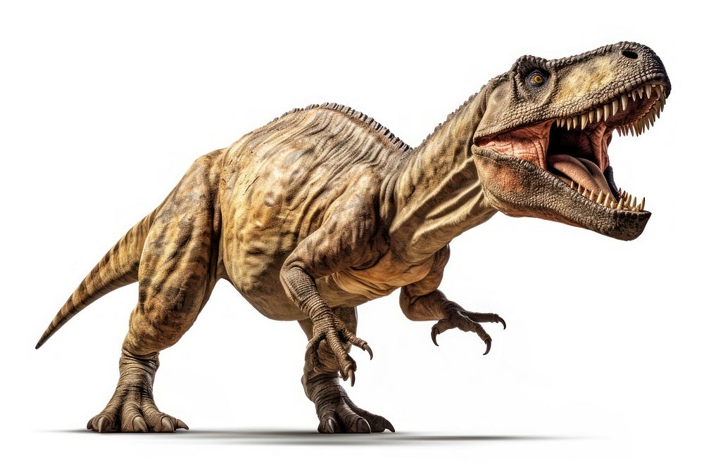 Tyrannosaurus dinosaur reptile animal. AI generated Image by rawpixel.