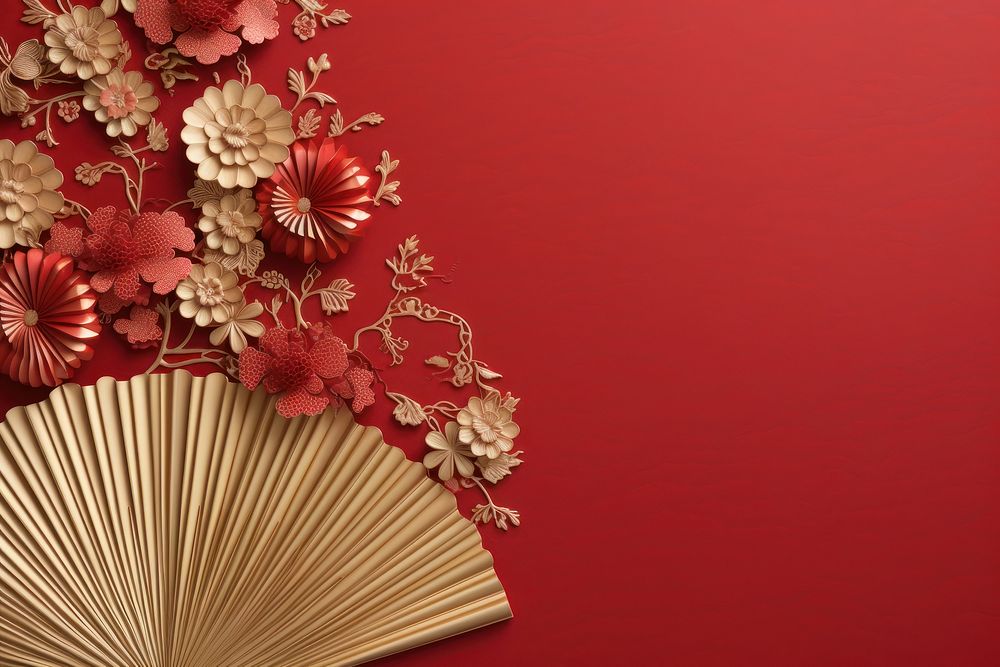 Chinese backgrounds decoration pattern. AI generated Image by rawpixel.