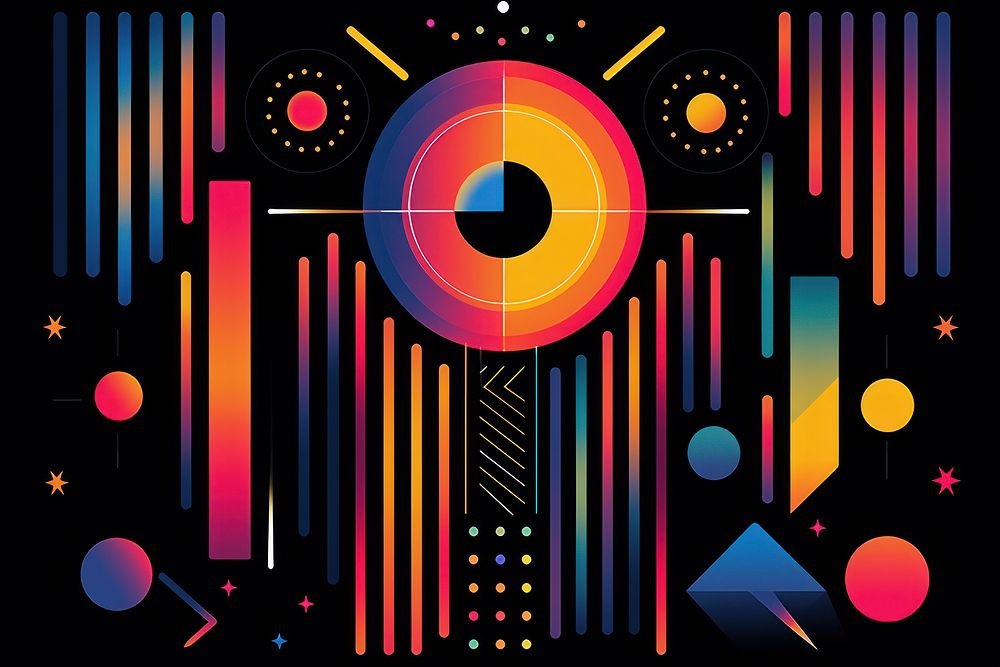 Vintage space science illustration pattern night art. AI generated Image by rawpixel.