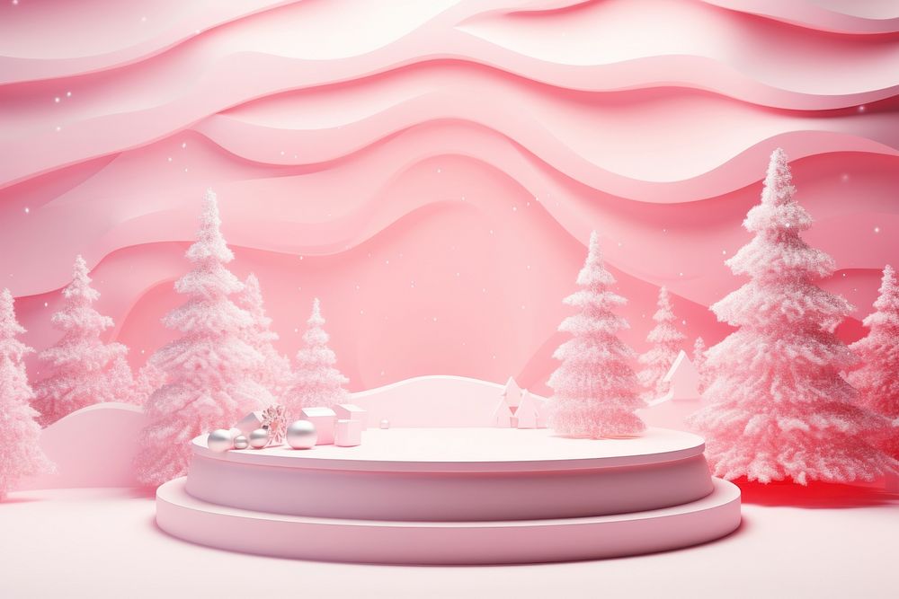 Christmas decoration winter nature. AI generated Image by rawpixel.