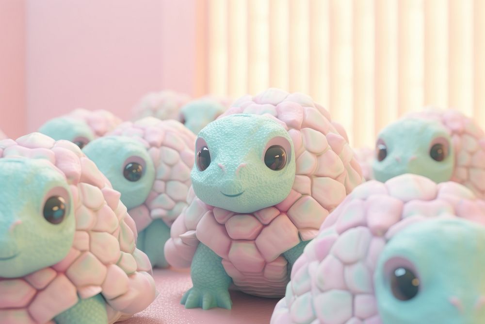 Turtle reptile animal plush. 