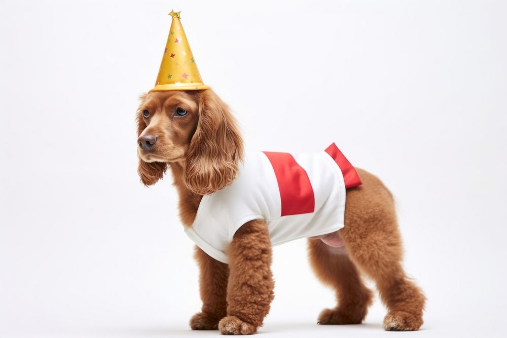 Pet dog costume mammal. AI generated Image by rawpixel.