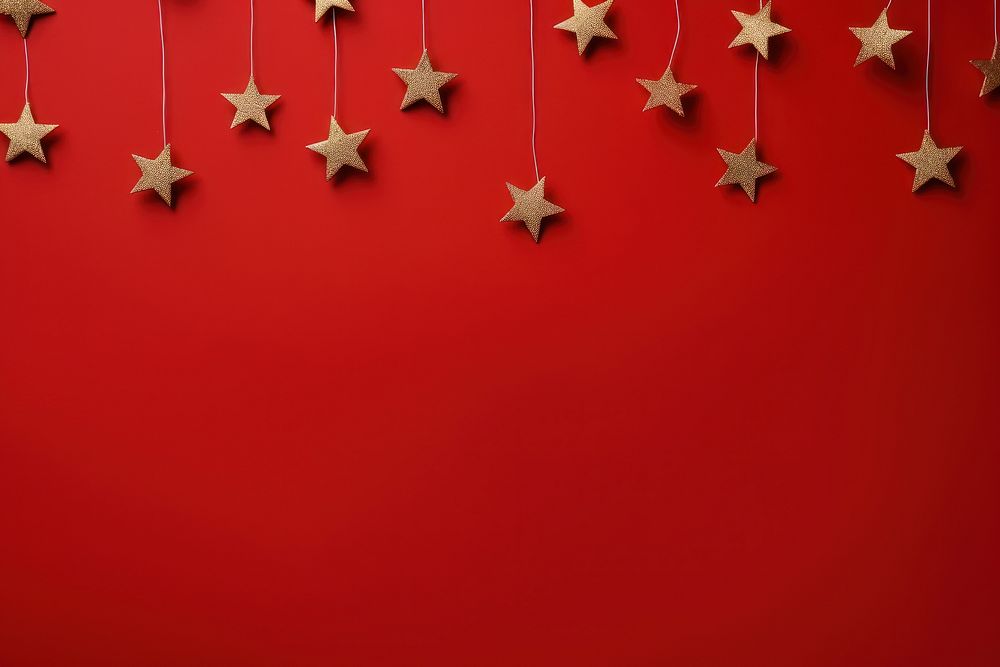 Christmas decorate backgrounds red celebration. AI generated Image by rawpixel.