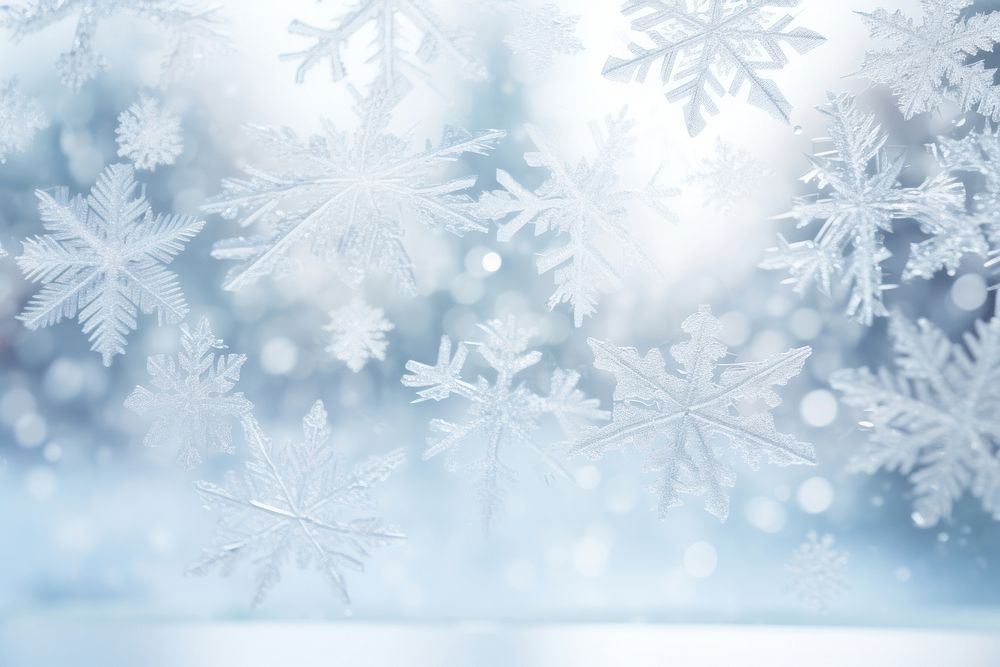 Snowflakes backgrounds christmas winter. AI generated Image by rawpixel.
