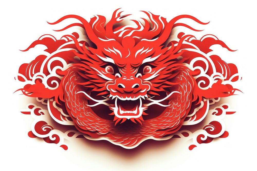 Chinese dragon representation celebration creativity. AI generated Image by rawpixel.
