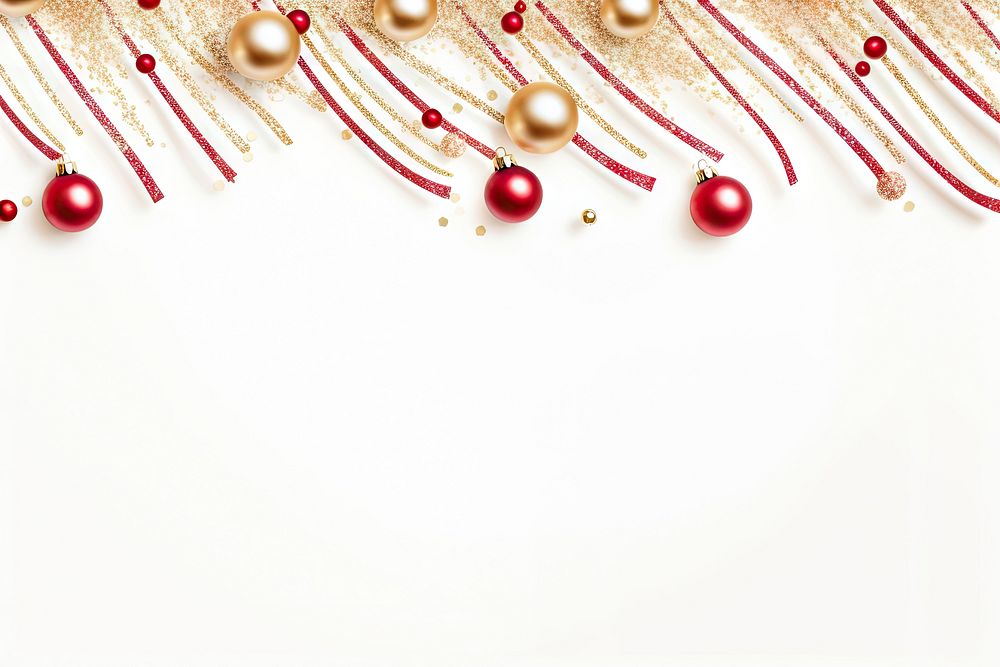 Christmas Decoration Border backgrounds decoration christmas. AI generated Image by rawpixel.