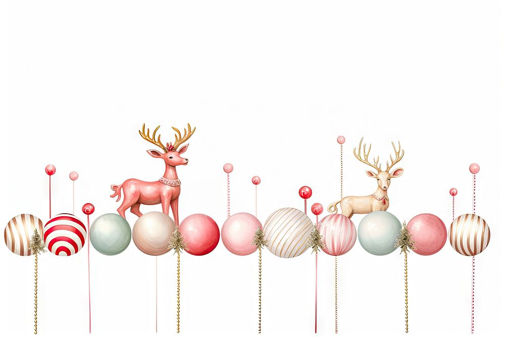 Decoration animal mammal deer. AI generated Image by rawpixel.
