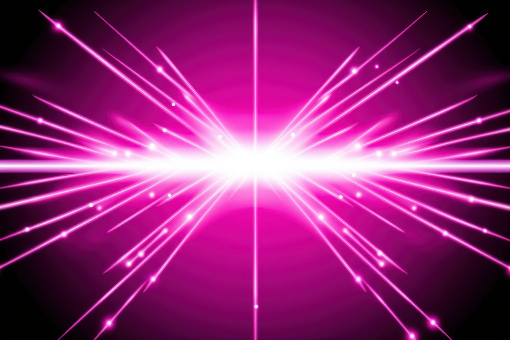 Plasma light laser illuminated. AI generated Image by rawpixel.