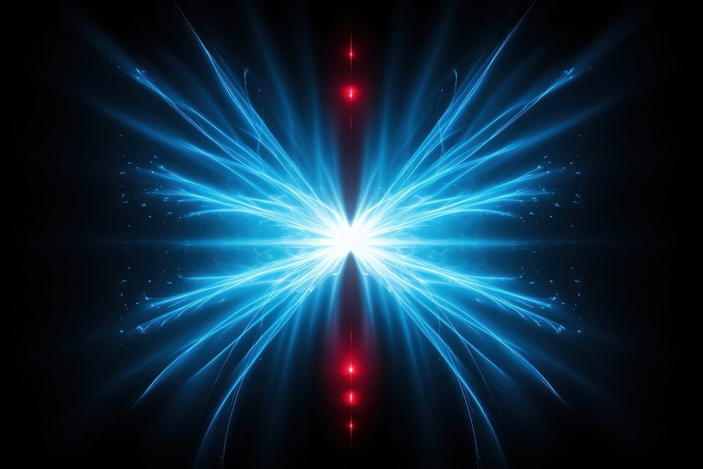 Plasma fireworks science light. AI generated Image by rawpixel.