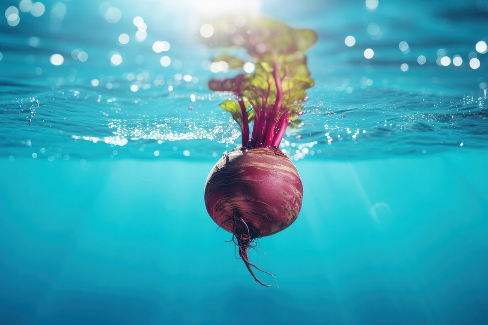 Underwater vegetable plant food. AI generated Image by rawpixel.