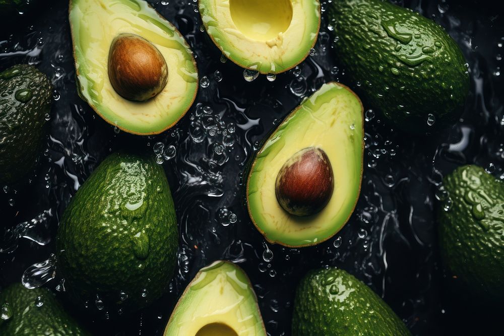 Avocado fruit plant food. AI generated Image by rawpixel.