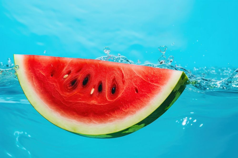 Watermelon plant fruit food. AI generated Image by rawpixel.