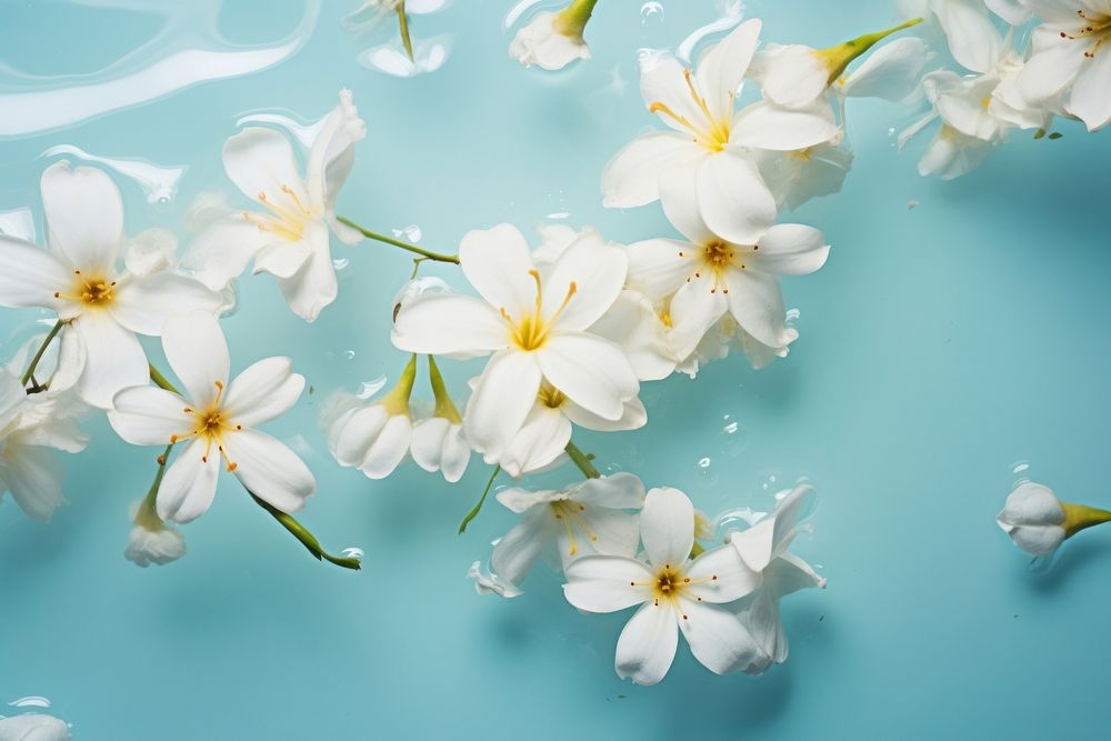 Blossom flower nature petal. AI generated Image by rawpixel.