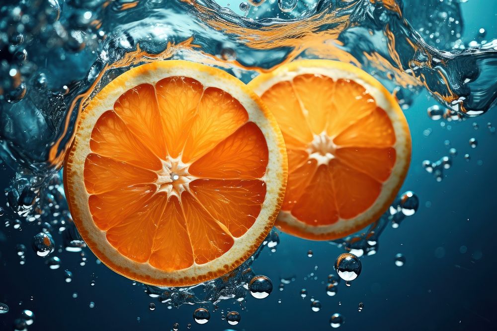 Grapefruit orange plant food. AI generated Image by rawpixel.