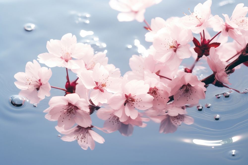 Outdoors blossom flower nature. AI generated Image by rawpixel.