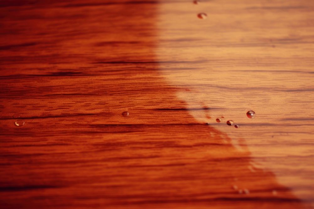 Wood deck floor cleaning wood hardwood flooring. AI generated Image by rawpixel.