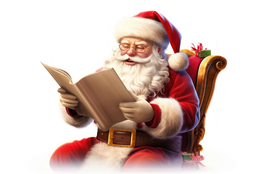 Reading publication christmas book. AI generated Image by rawpixel.