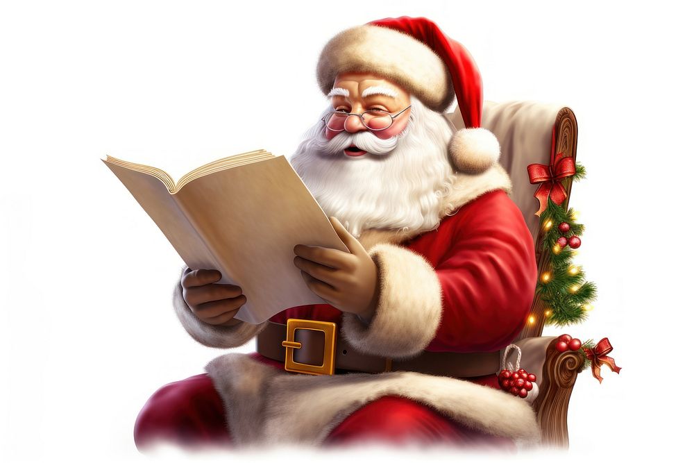 Reading christmas adult gift. AI generated Image by rawpixel.